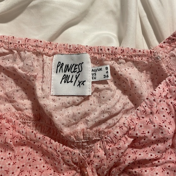 Princess Polly Laura Top Pink US4 - Picture 7 of 7